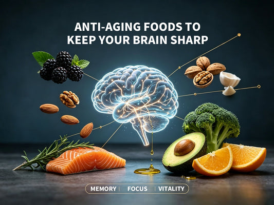 Ten Anti-Aging Foods to Keep Your Brain Sharp